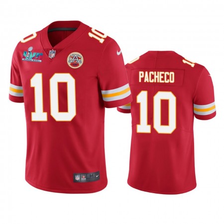 Tröjor Kansas City Chiefs Isaih Pacheco 10 Röd Super Bowl LVII Vapor Limited - Män Tröjor Kansas City Chiefs Isaih Pacheco 10 Röd Super Bowl LVII Vapor Limited - Män